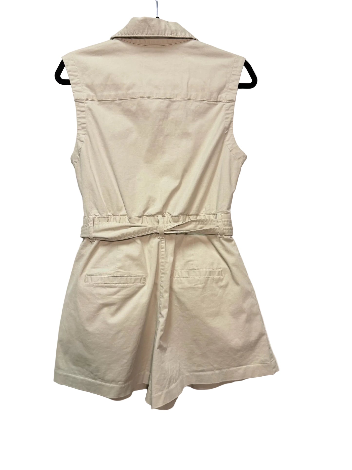 Size M Abercrombie Tan Ladies Romper PETITE