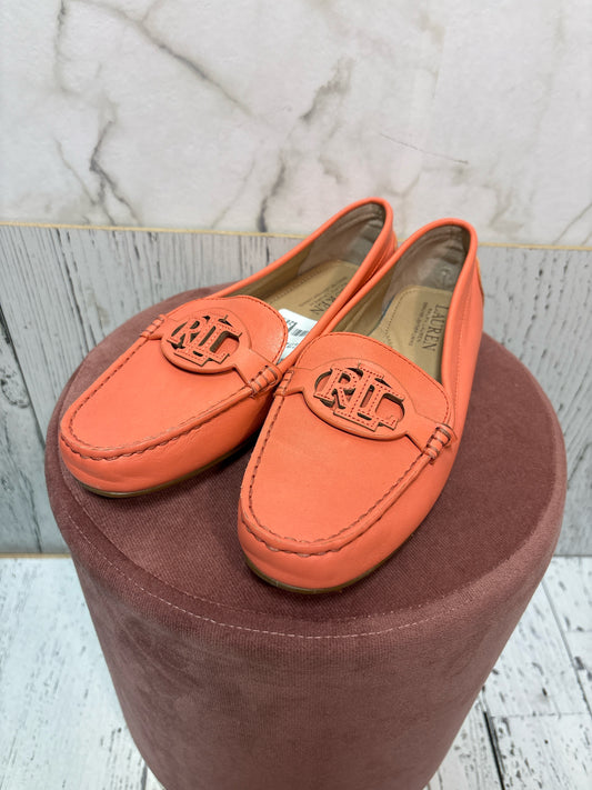 Size 7 Ralph Lauren Coral Logo Ladies Footwear/Ladies