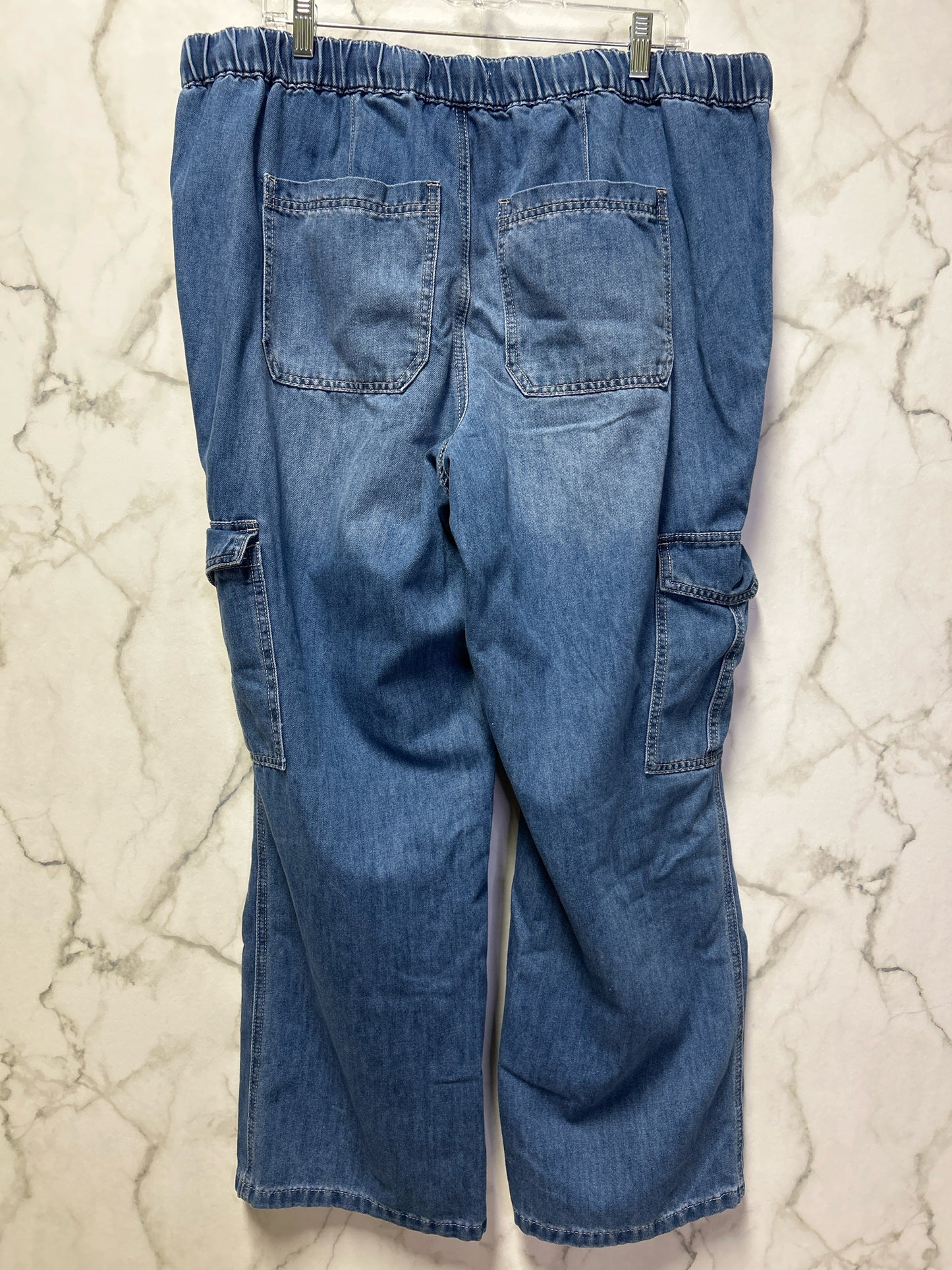 Size 16 Denim CARGO Ladies Pants