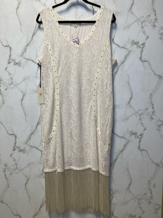Size L Bone Tassle Ladies Brand New Dress