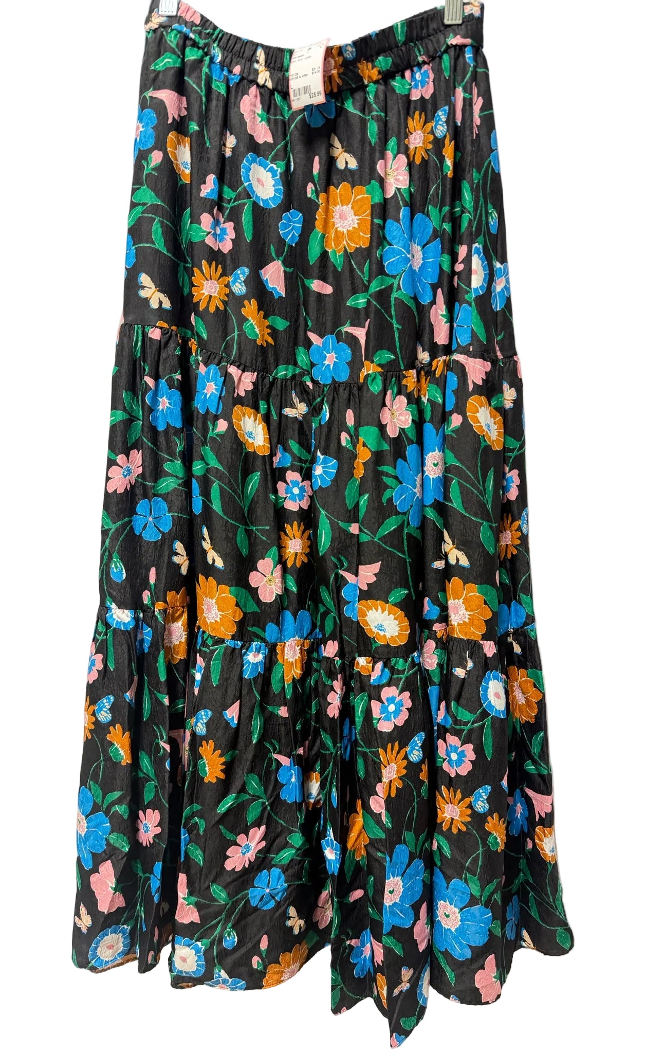 Size L Kate Spade Black Blue Ladies Skirt