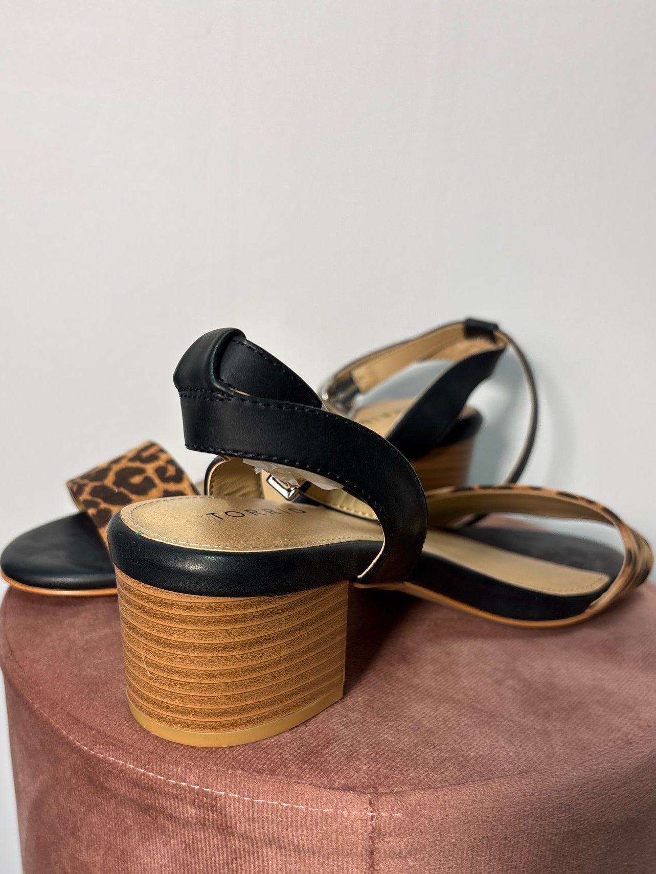 Torrid Black Brown Animal Print Ladies Footwear/Ladies