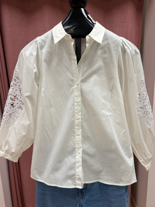 Size S White Brand New Ladies Top