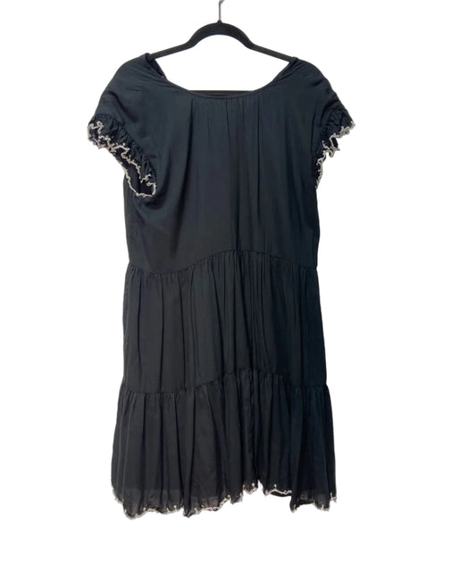 Size M Wilfred Black White Trim Ladies Dress