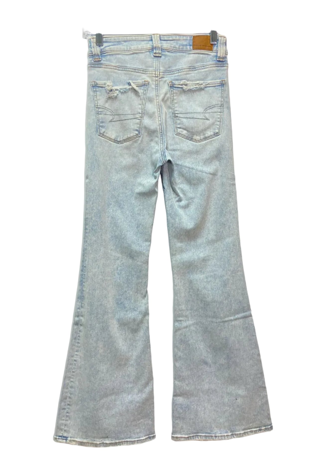 Size 2 American Eagle Blue Denim Ladies Pants
