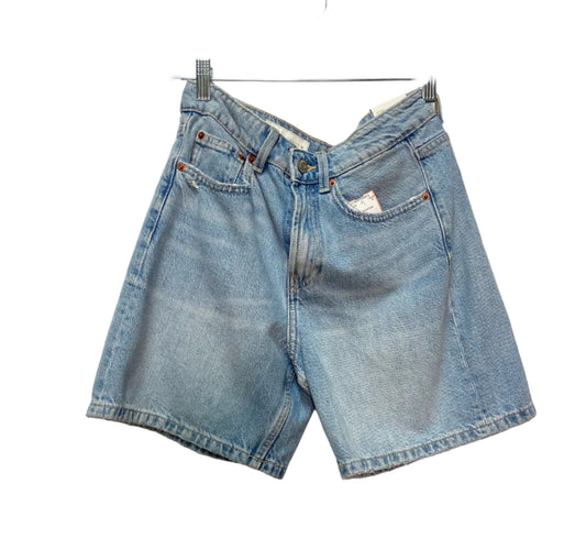 Size 4 Zara Light Blue Denim Ladies Brand New Shorts