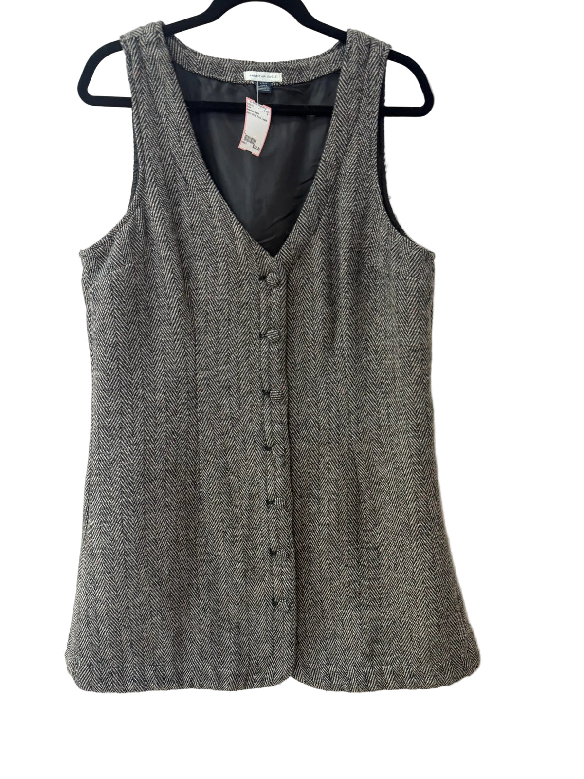 Size L American Eagle Black White Fleck Ladies Dress