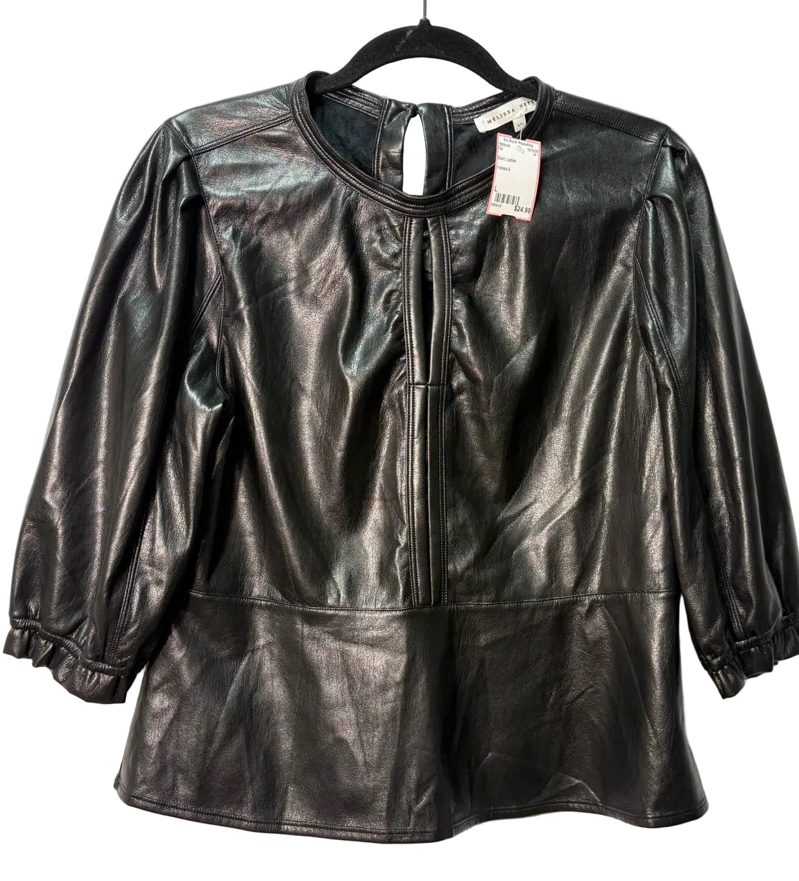 Size L Black Ladies Top