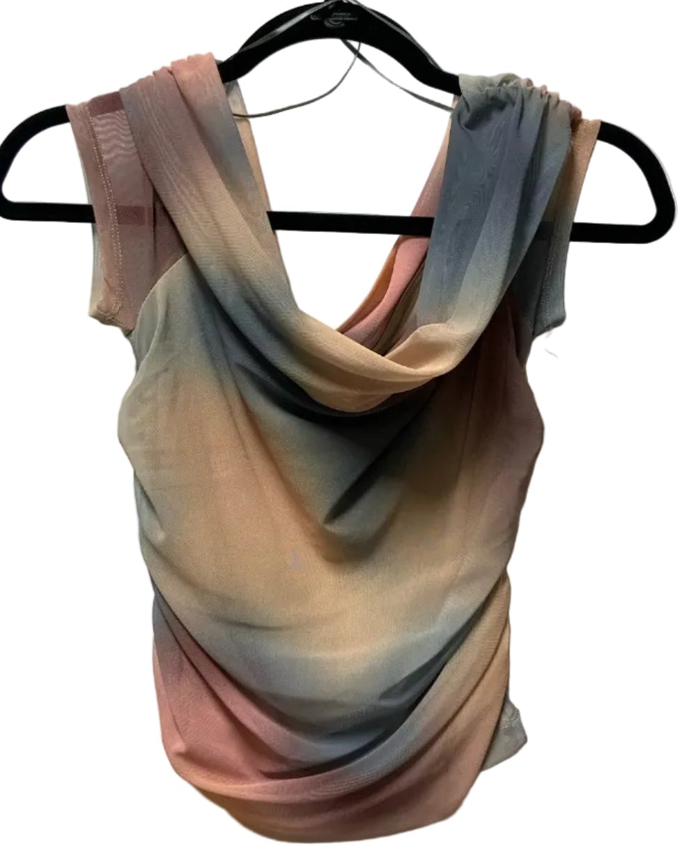 Size M Dynamite Multi-Color Sheer Women's Sleeveless Top