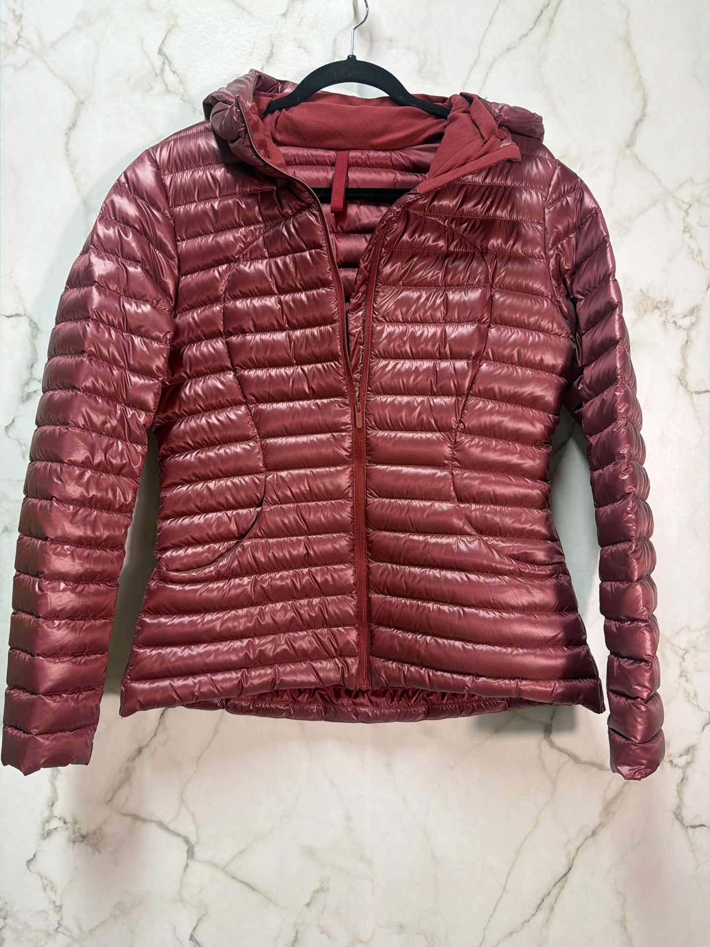 Size 8 Lulu cranberry Ladies Jacket