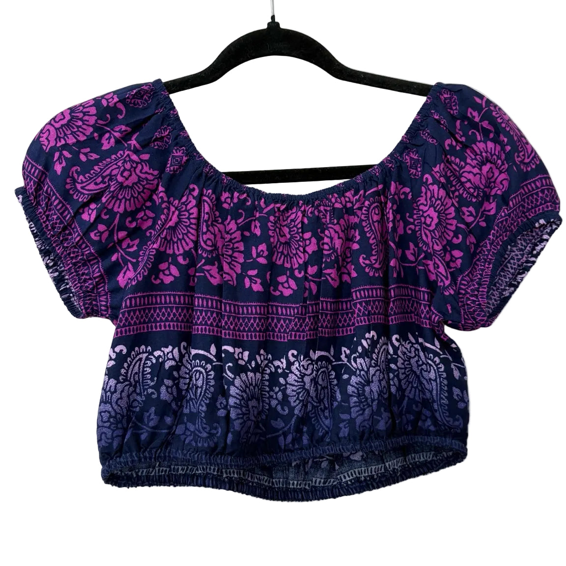 Size S Topshop Blue Fushia Brand New Ladies Top