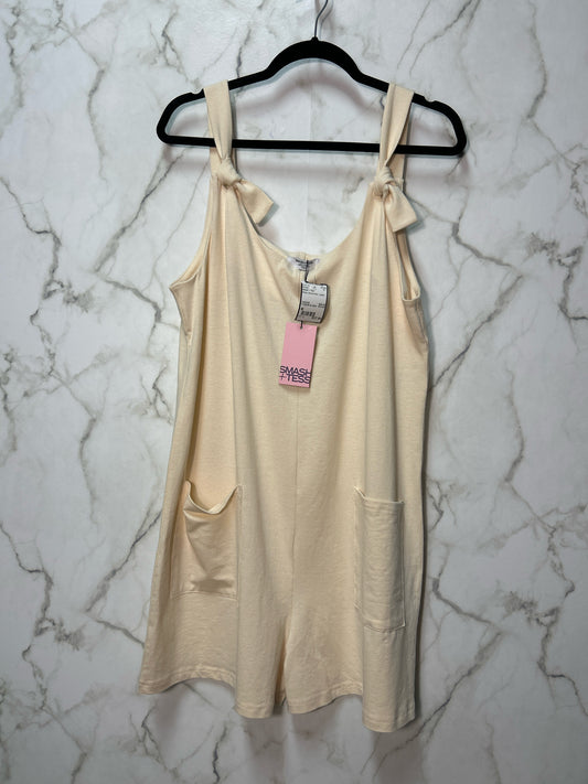 Size M Smash + Tess White Brand New Ladies Romper