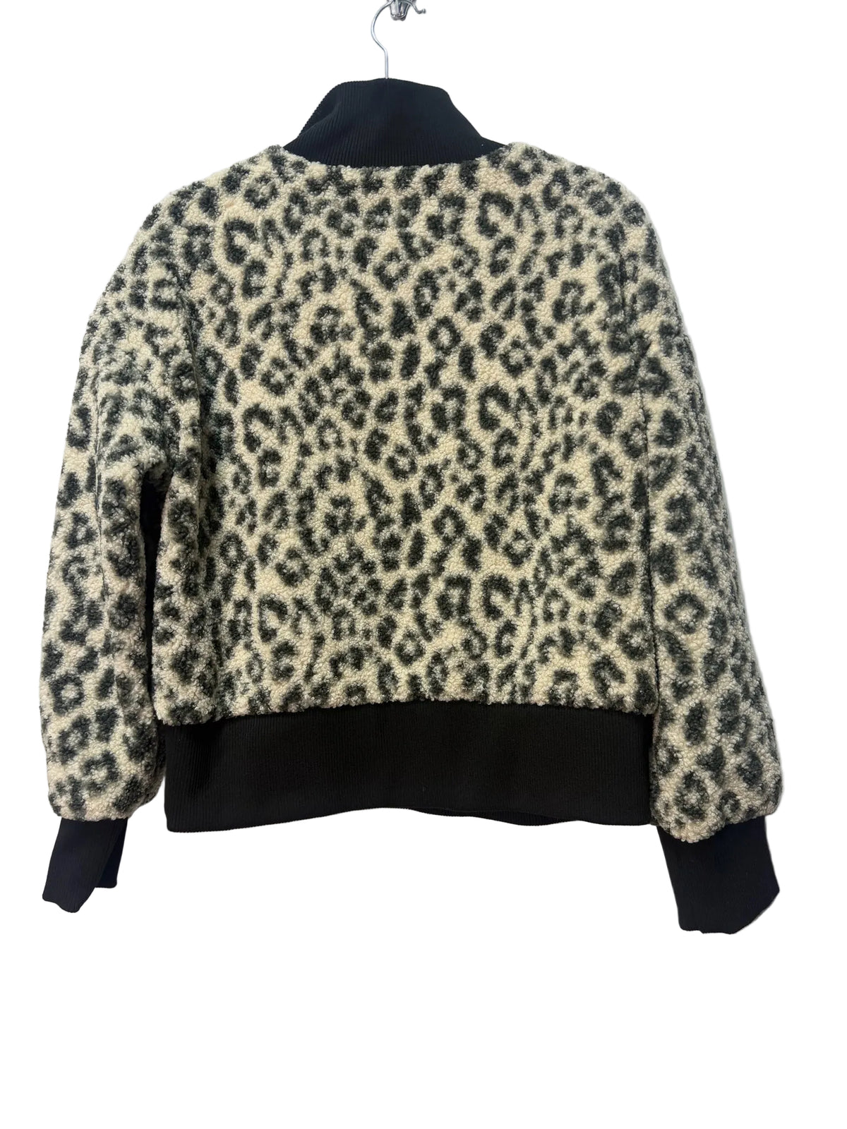 Size S cable & gauge Cream Grey Animal Print Ladies Sweater