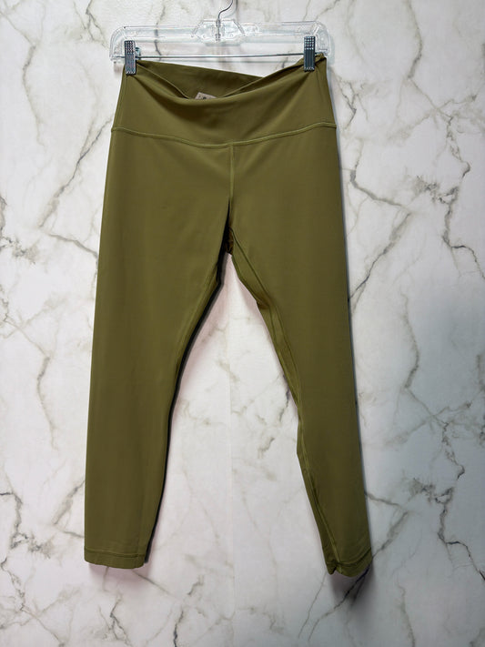 Size 10 Lululemon Green Ladies Leggings