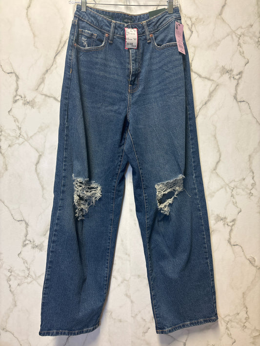 Size 4 Wild Fable Blue Demin Ladies Brand New Pants