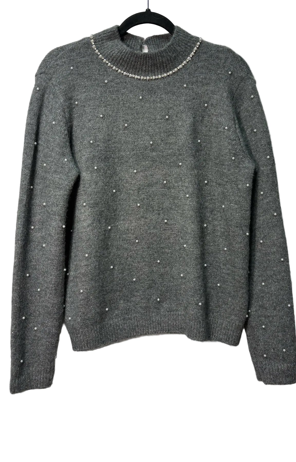 Size S Ricki's Grey rhinestones Ladies Top