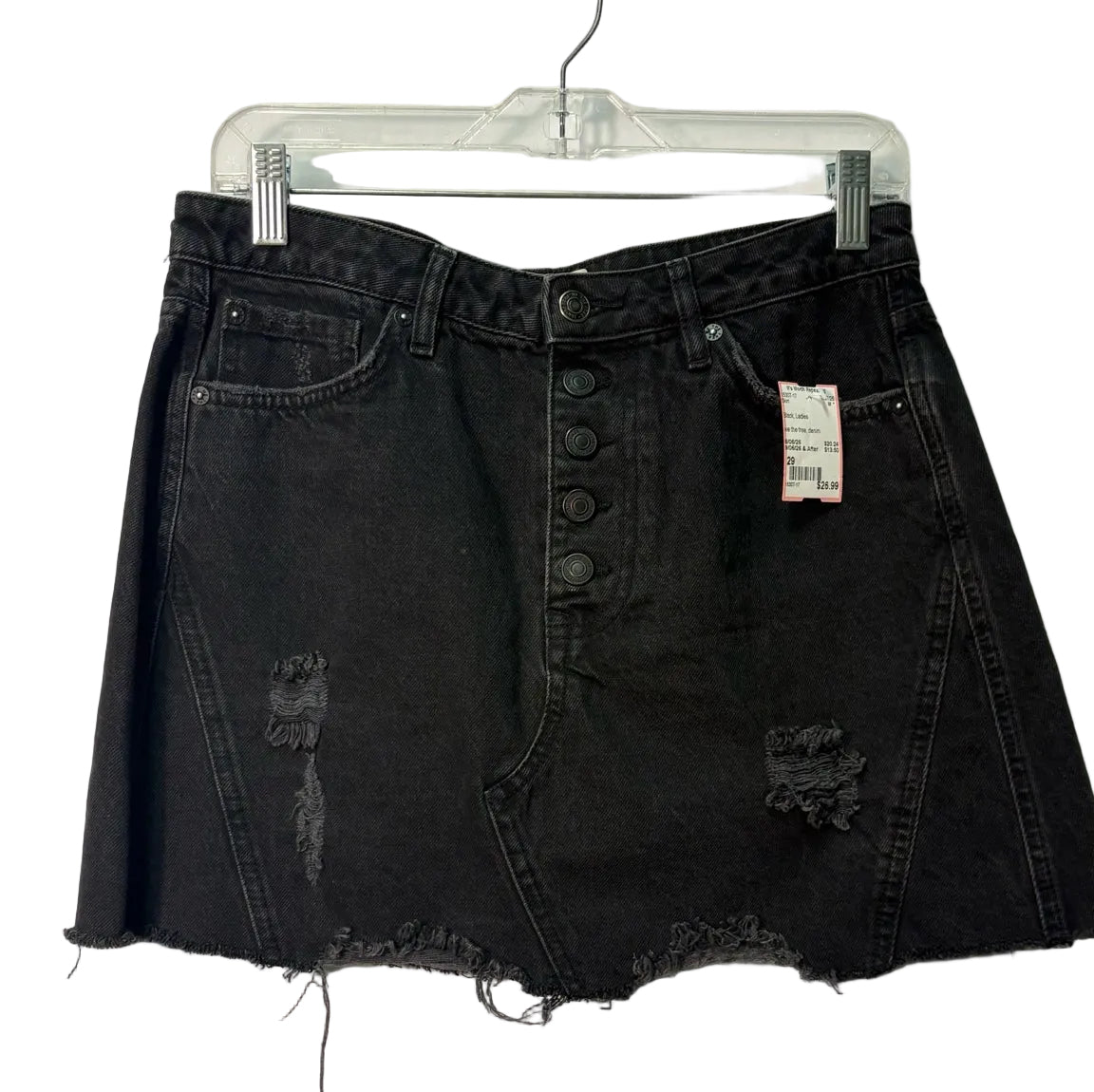 Size 29 Black Ladies Skirt