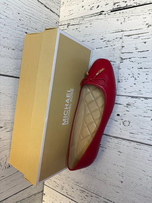 Size 9.5 Michael Kors Red Brand New Ladies Footwear/Ladies
