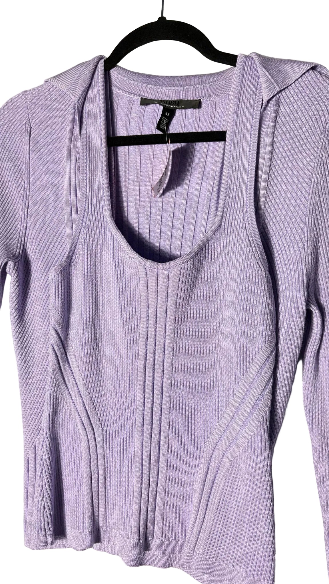 Size XS White House Lavender Ladies Top