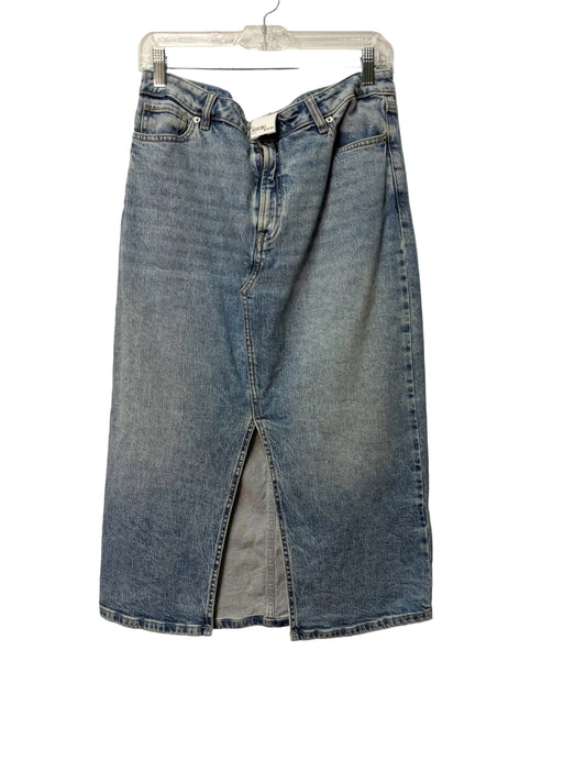 Size 31 Reitmans Light Blue Denim Ladies Skirt