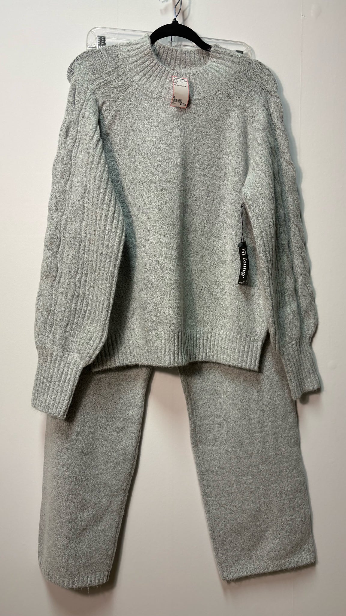 Size M La VIE Grey Brand New Ladies 2 Part Top