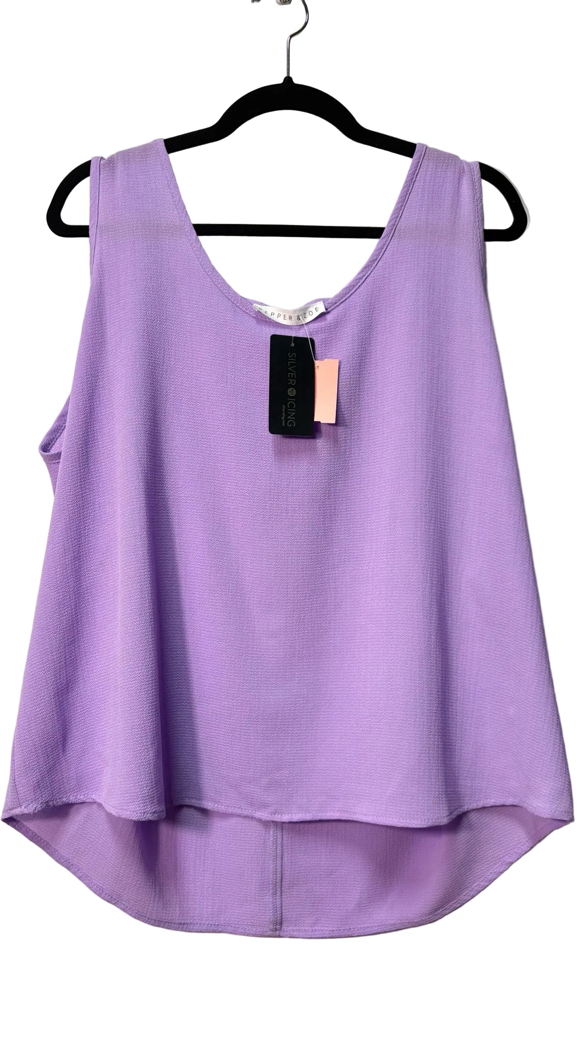 Size 2XL Purple Ladies Top