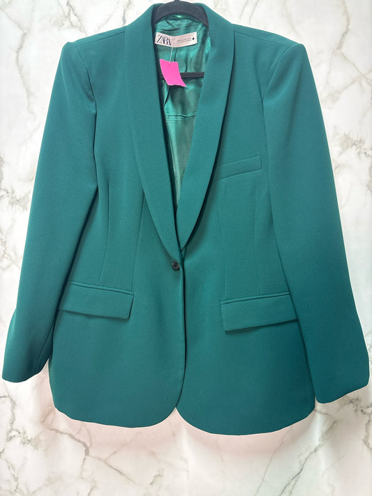 Size XXL Zara Green Ladies Blazer