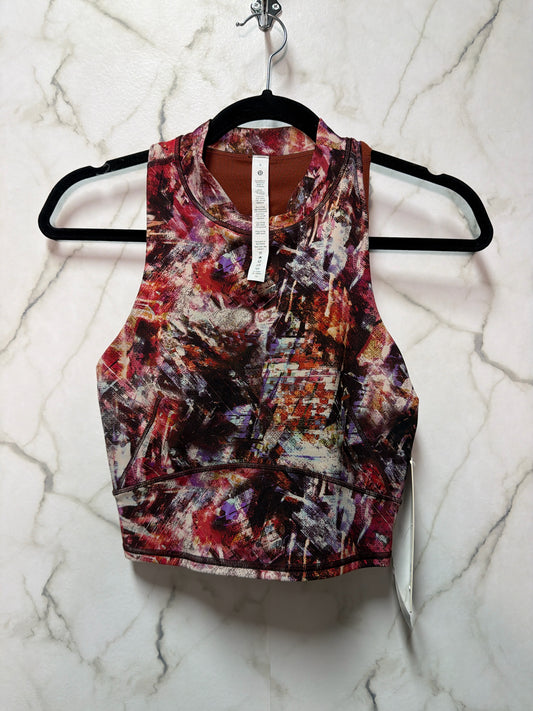 Size 6 Lululemon Rust Purple Brand New Ladies Top