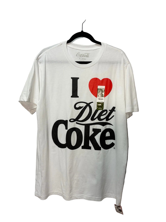 Size XL White Red Brand New Ladies Top