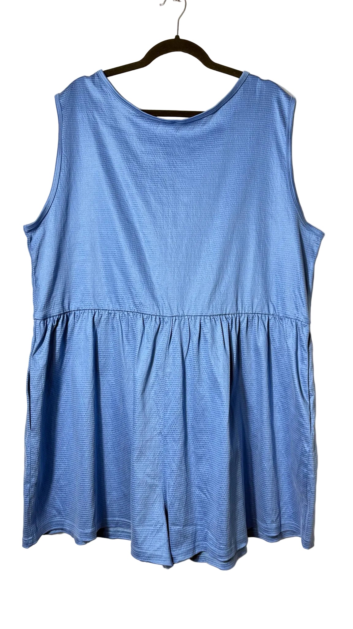 Size 3X Smash + Tess Blue Ladies Romper