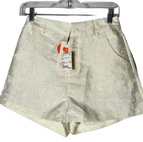 Size XS White Lace Brand New Ladies Shorts