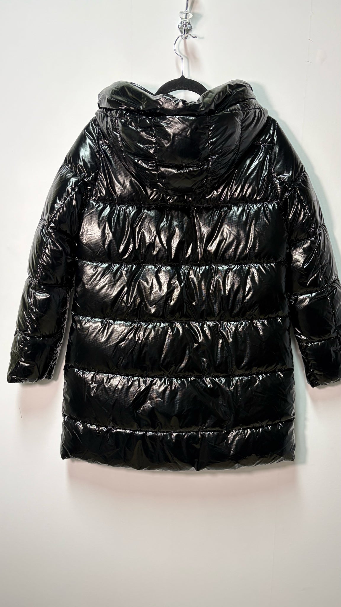 Geox Black Shiny Ladies Coat