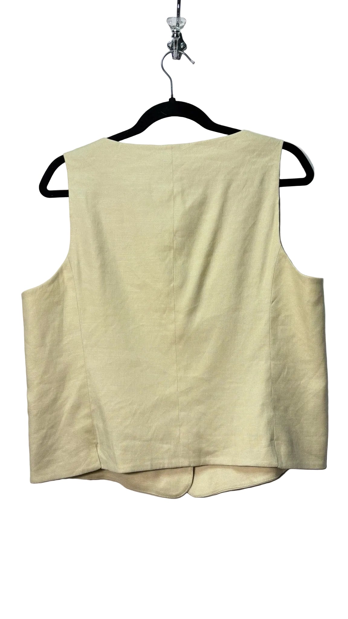 Size XL RW & CO Beige Brand New Button Up Ladies Top