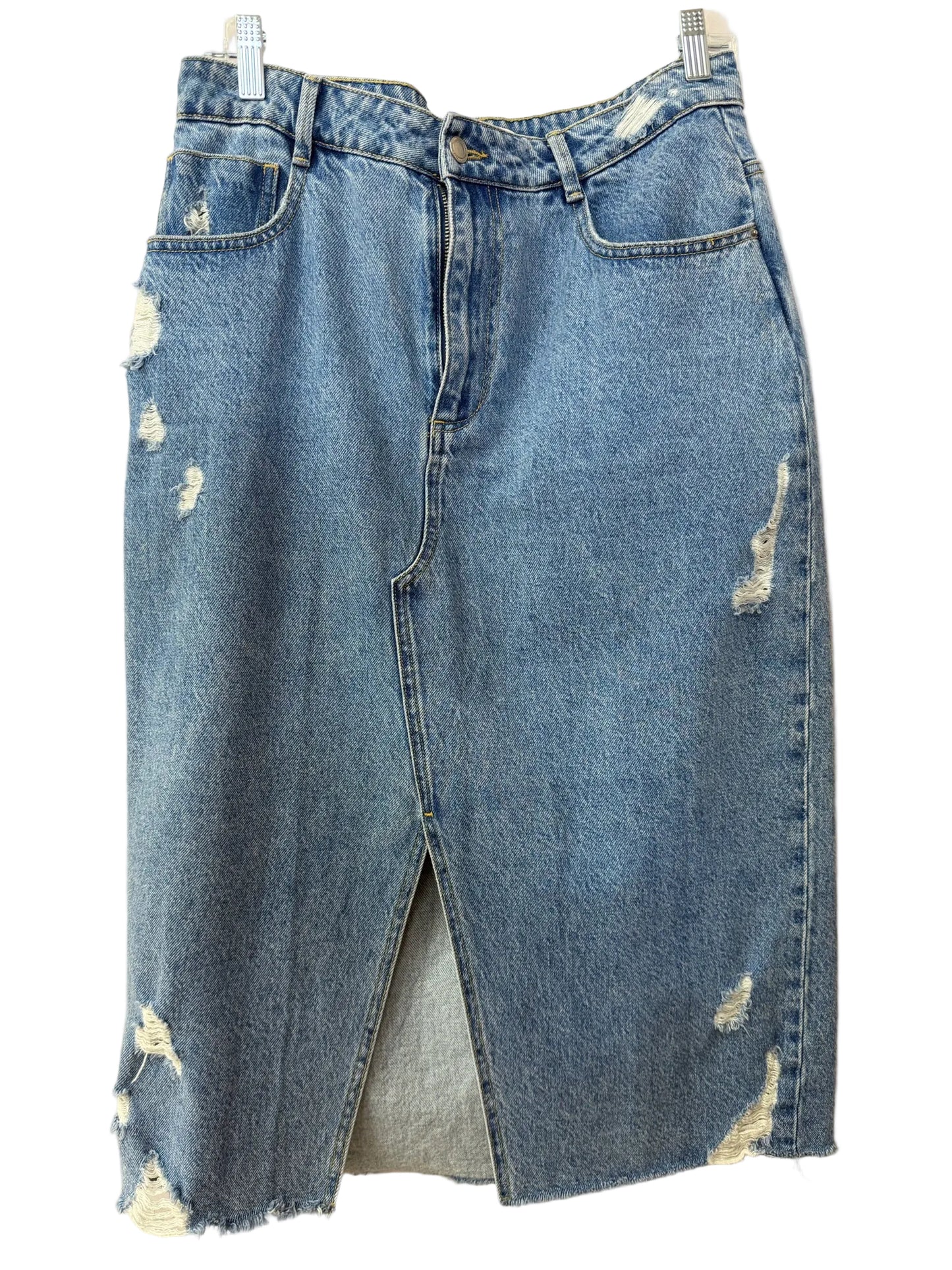 Size L Zara Denim Ladies Skirt