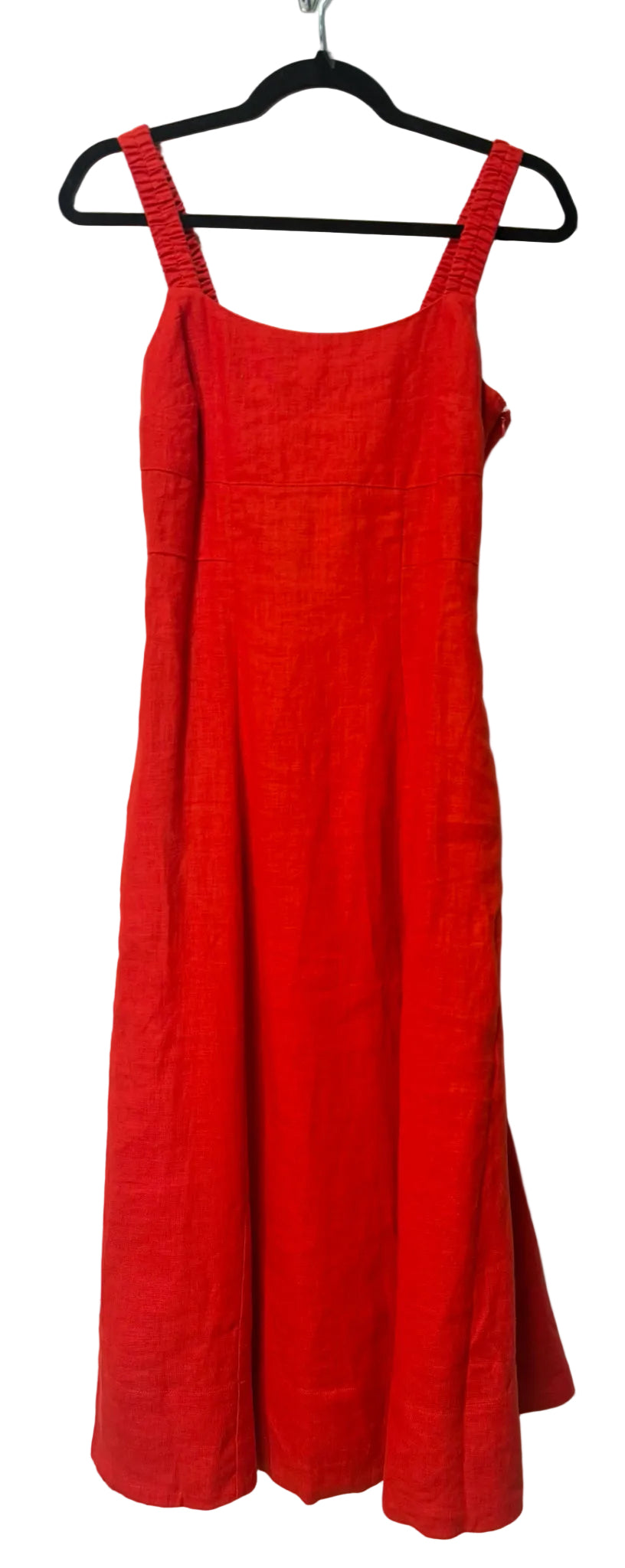 Size 0 Banana Republic Red Linen Ladies Dress
