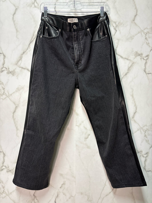 Size 30 Abercrombie Black Ladies Pants