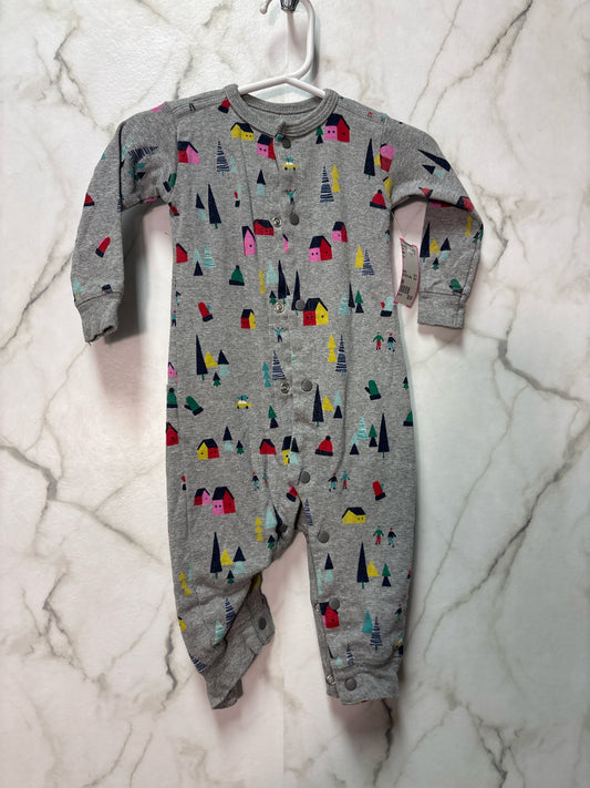 Size 6M Hatley Grey Onsie