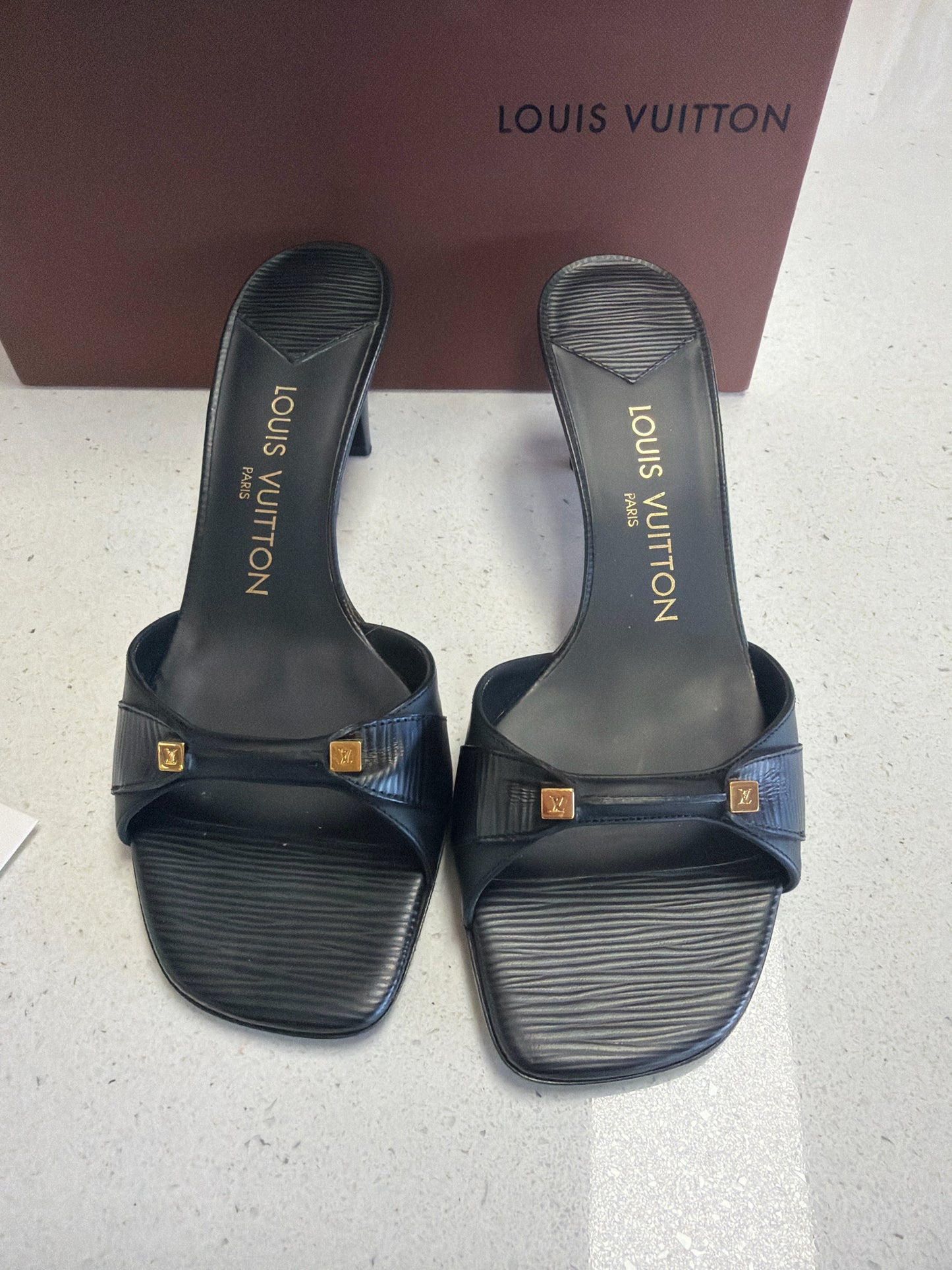Louis Vuitton Black Ladies Footwear/Ladies