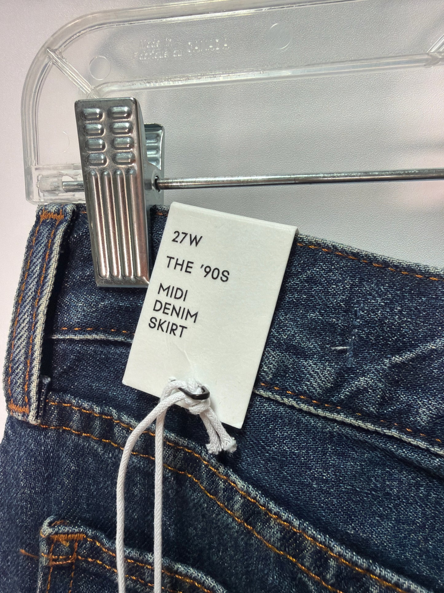 Size 27 Denim Forum Dark Denim Brand New Ladies Skirt