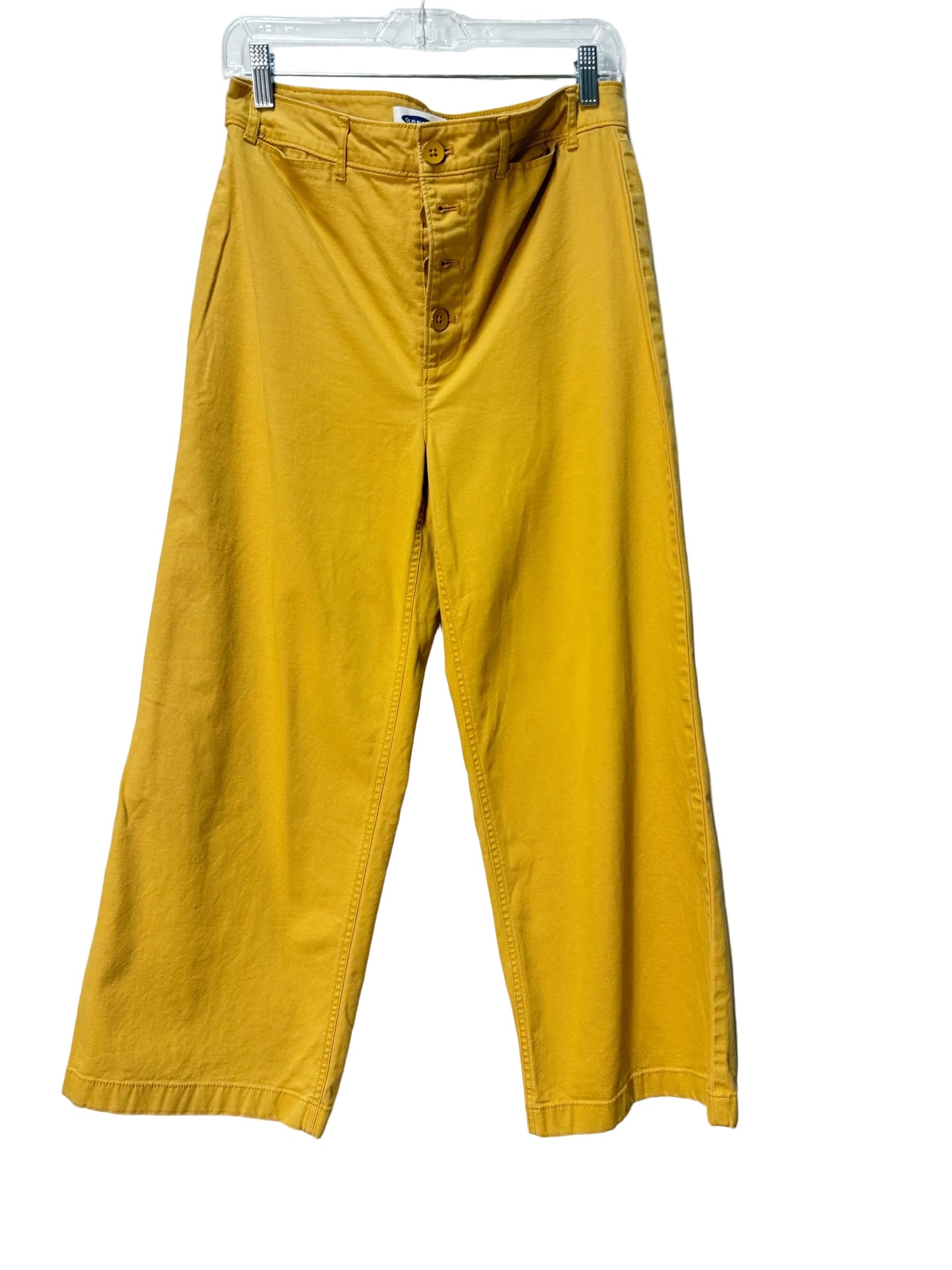 Size 8 Old Navy Yellow Denim Ladies Pants