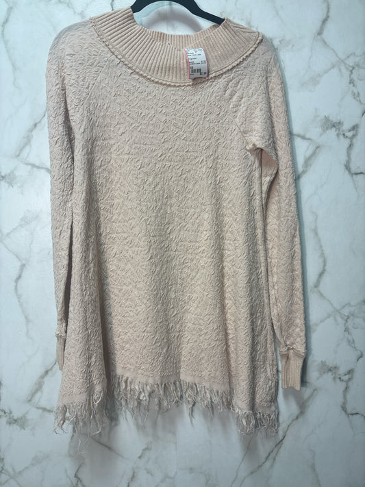 Size XS Free People Taupe Texture Ladies Top