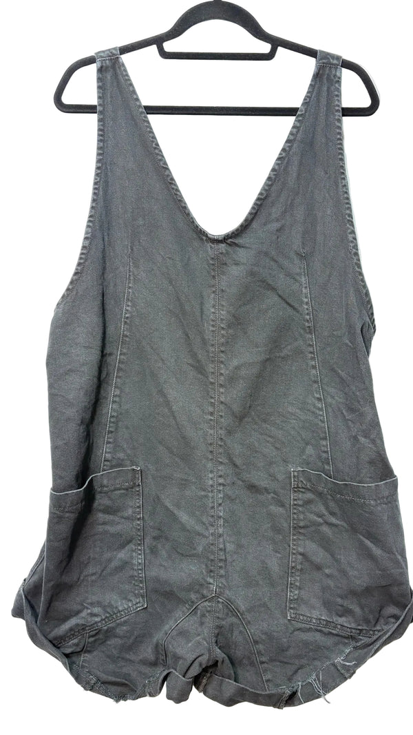 Size XL Free People Black Denim Ladies Overall