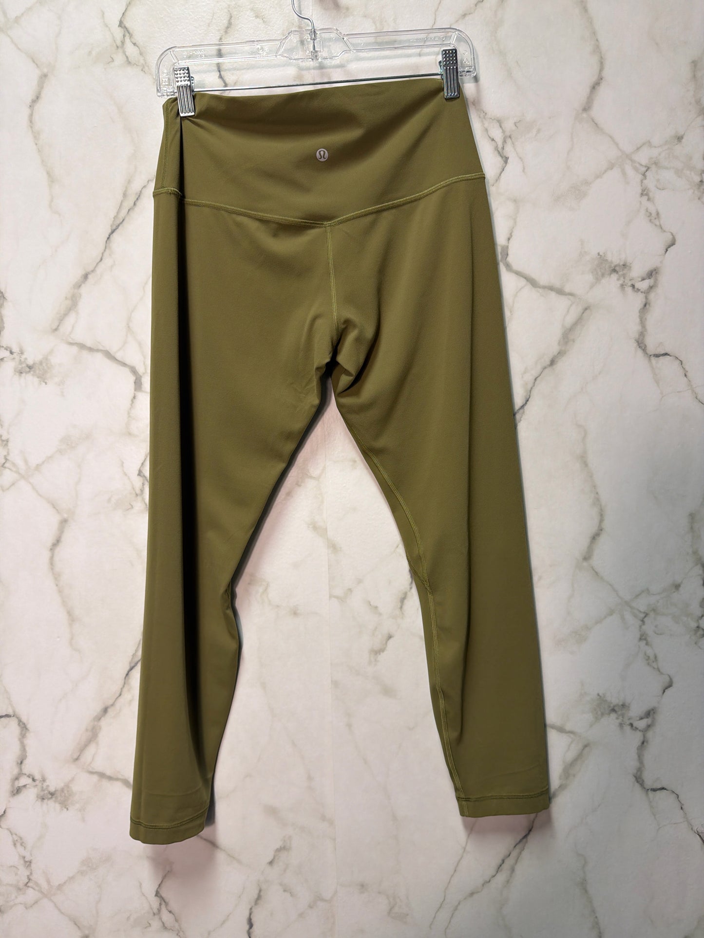 Size 10 Lululemon Green Ladies Leggings