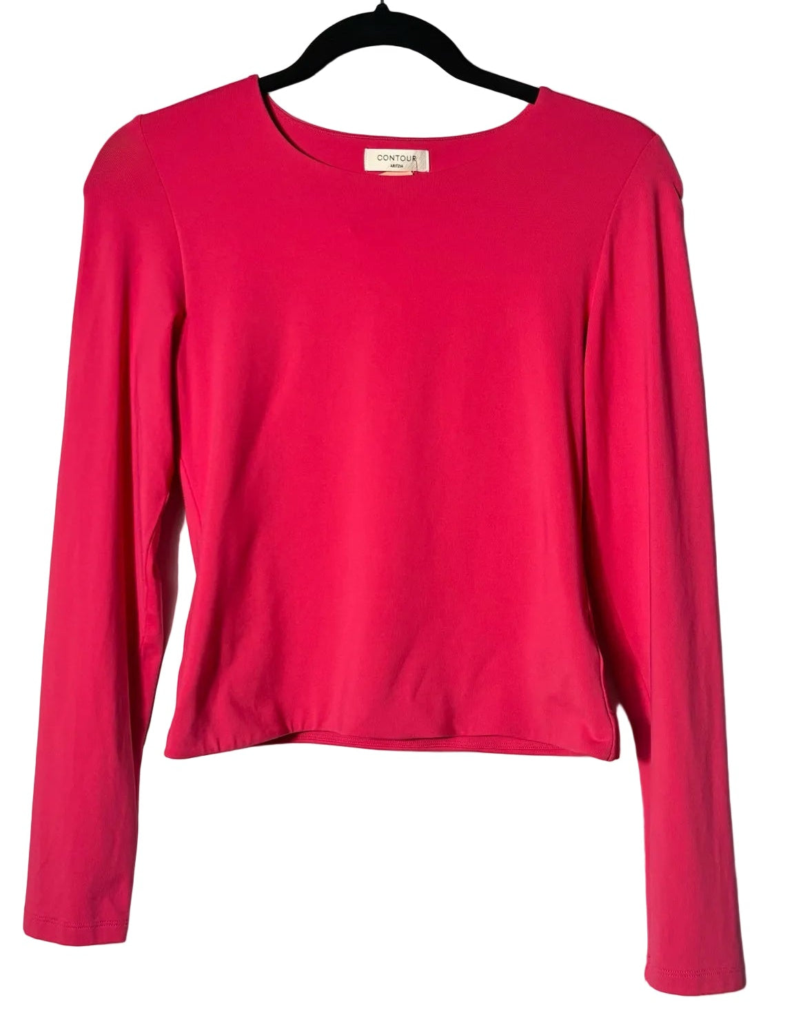 Size L Aritzia Pink Ladies Long Slvd Top