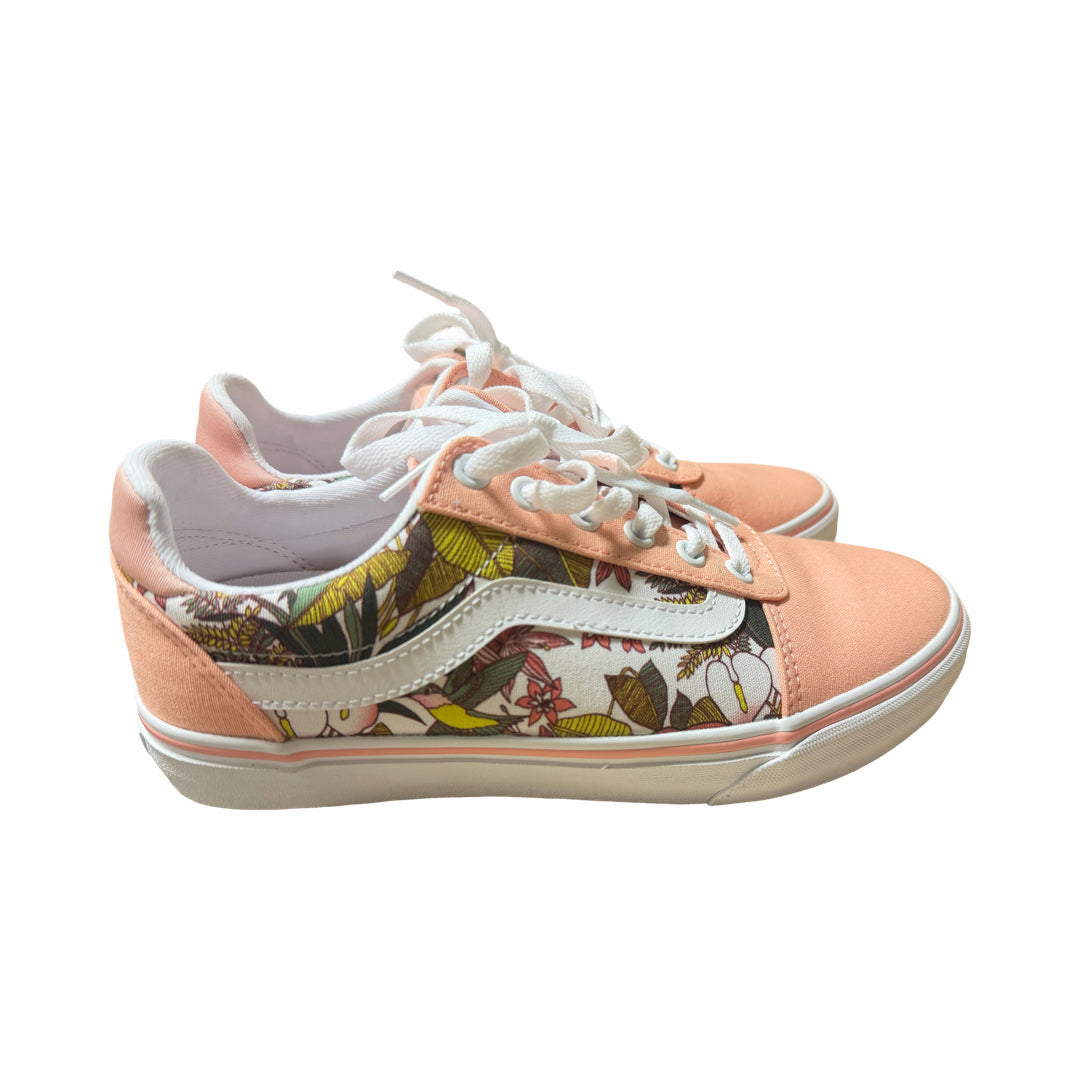 Vans Peach Leaf Print Ladies Footwear/Ladies