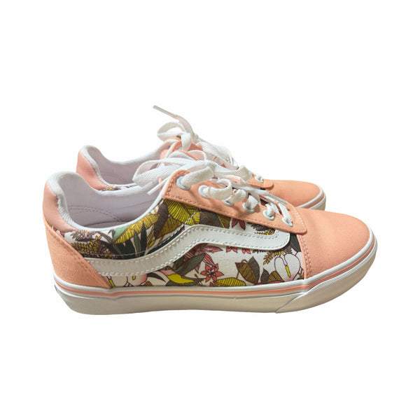 Vans Peach Leaf Print Ladies Footwear/Ladies