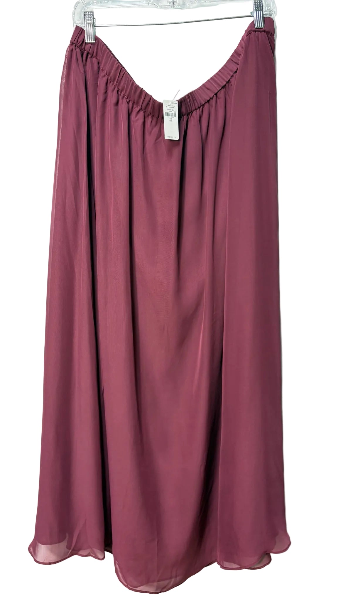 Size XXL Old Navy Burgundy Ladies Skirt