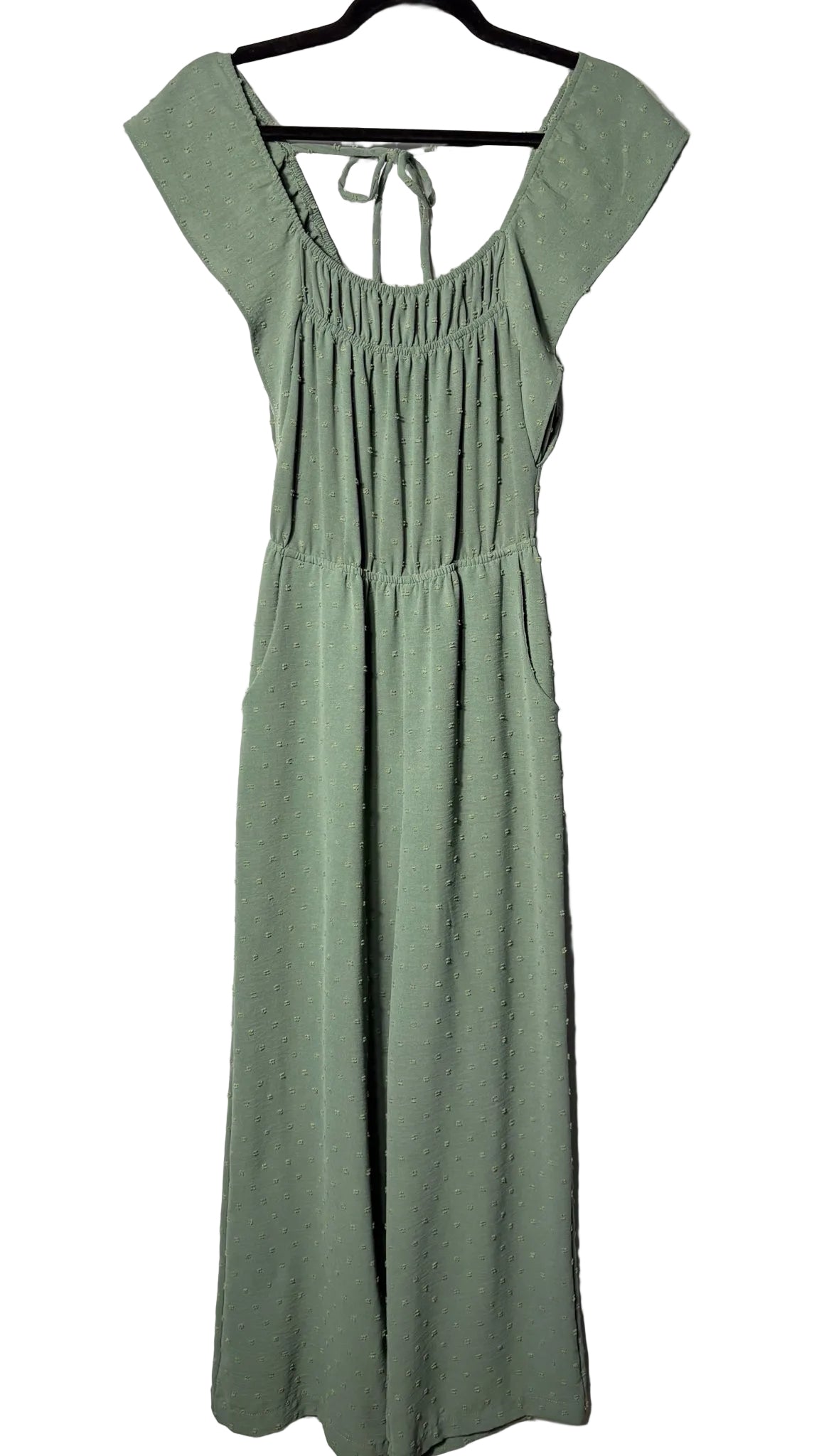 Size XS Monteau Green Yellow Ladies Romper