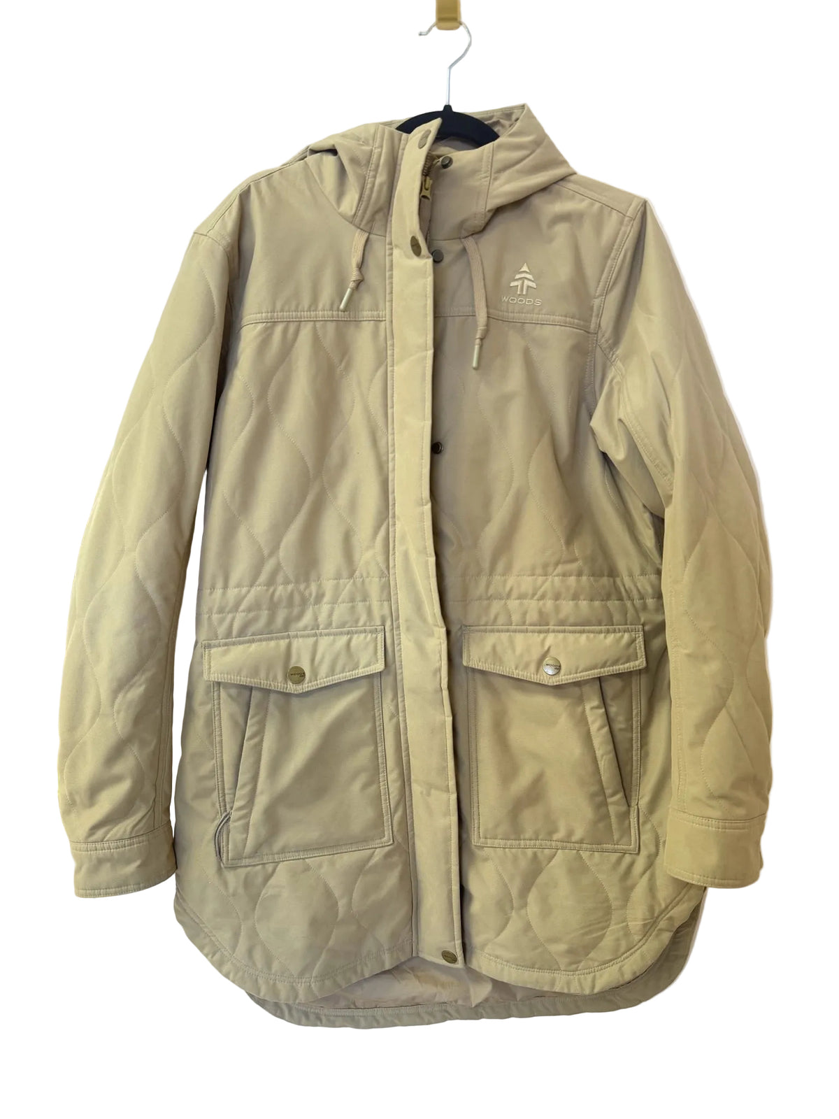Size L Woods Beige Ladies Jacket
