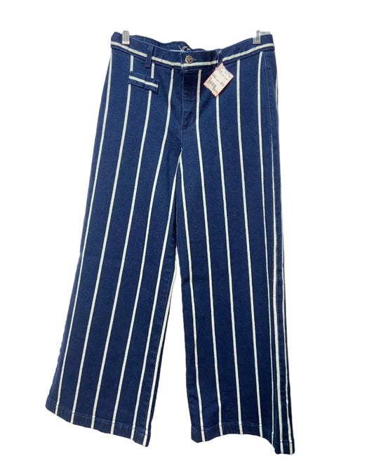 Size 29 YogaJeans Navy White Stripe Ladies Jeans